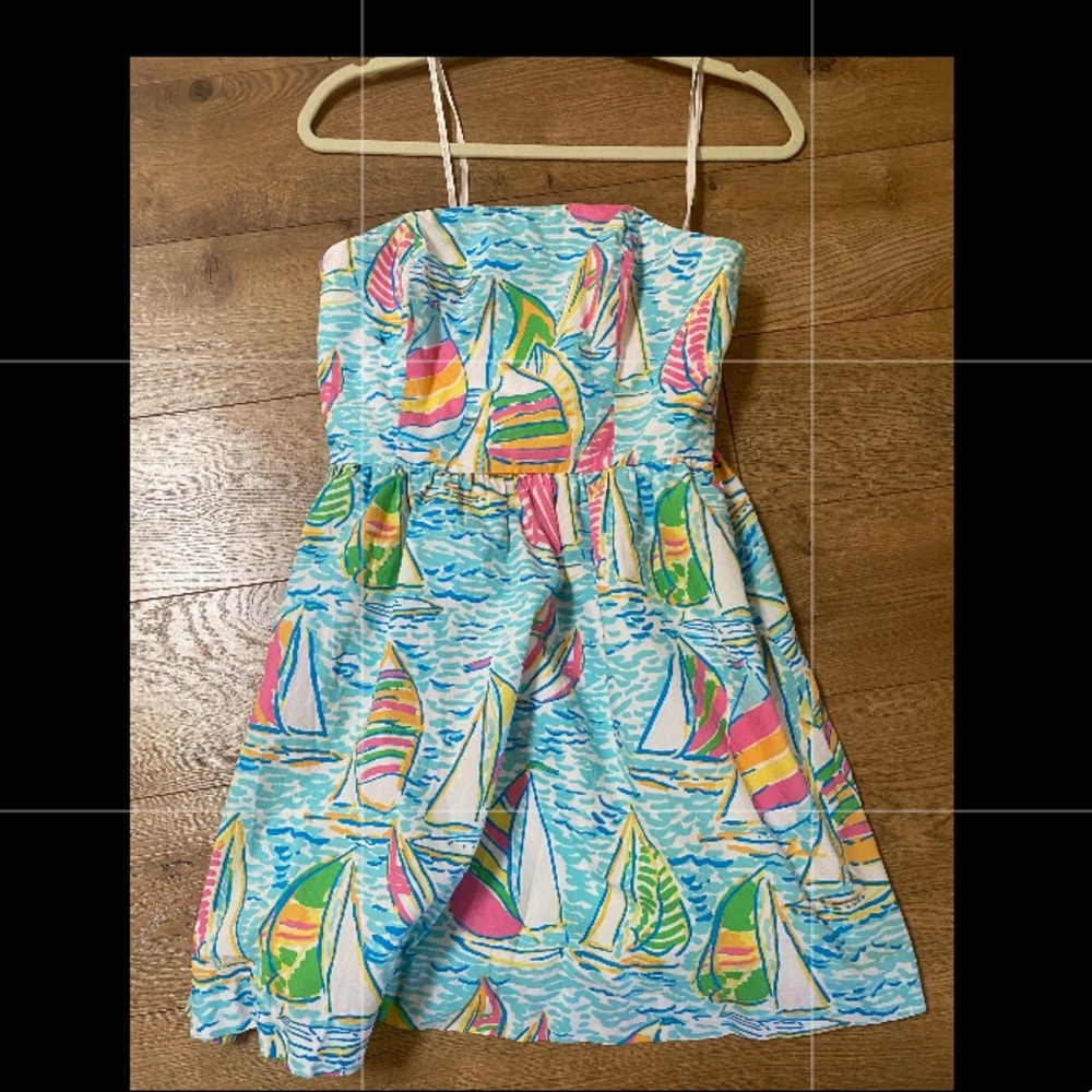 Lily Pulitzer Strapless Dress😍